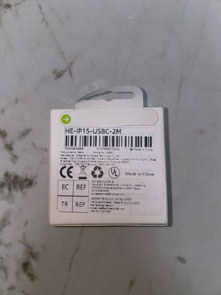 Cable USB-C Carga 2m