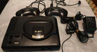 Console Sega Megadrive Nera Completa