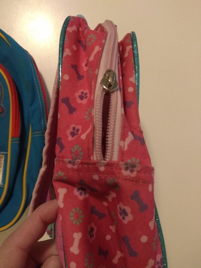 Lote 2 mochilas infantiles