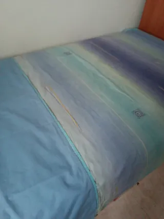 Funda Nórdico Poliéster Azul/Morado