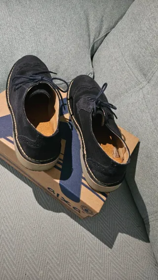 Zapatos niño azul talla 38