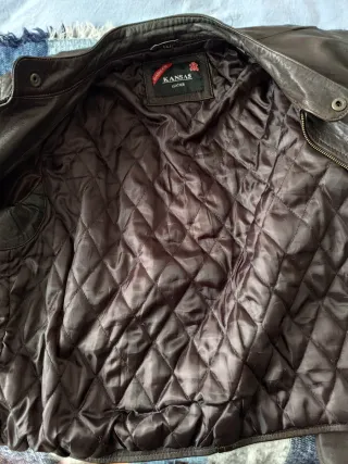 Chaqueta de cuero estilo Wolverine