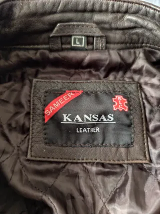 Chaqueta de cuero estilo Wolverine