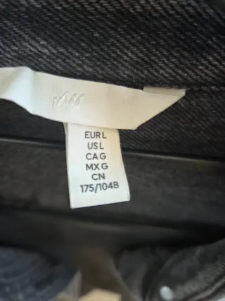 Chaqueta H&M Gris Talla M