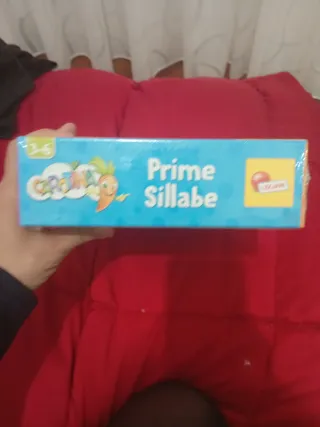 Gioco educativo Carotina Prime Sillabe Lisciani