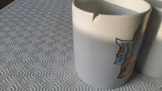 Set 3 Tazas vintage. Osos Familia.