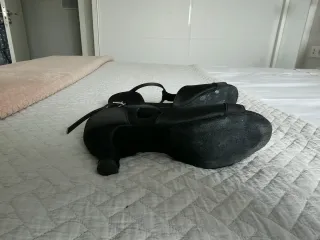 Zapatos de baile latino negros