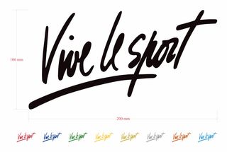 Adesivo Vive le Sport