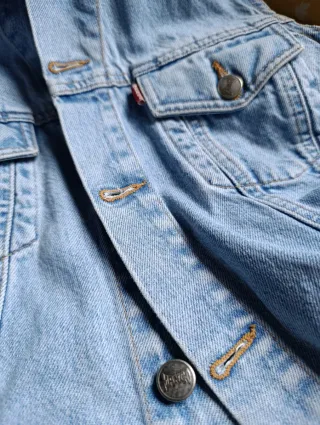 Chaleco vaquero Mango