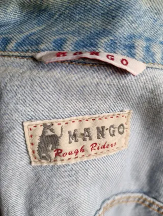 Chaleco vaquero Mango