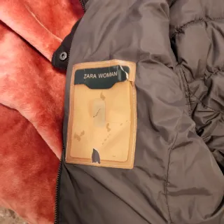 Abrigo acolchado Zara mujer
