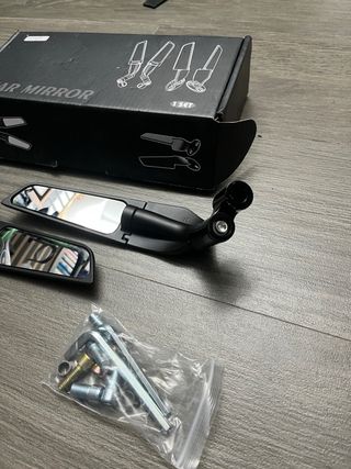 Retrovisores Moto Deportivos Negros