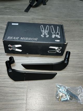 Retrovisores Moto Deportivos Negros