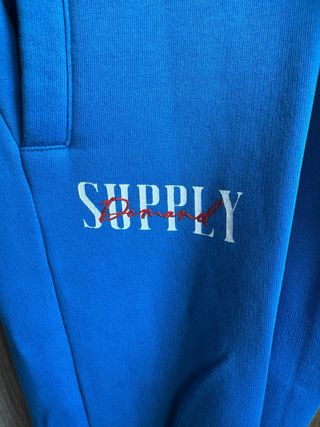 Felpe Supply & Demand Blu Elettrico