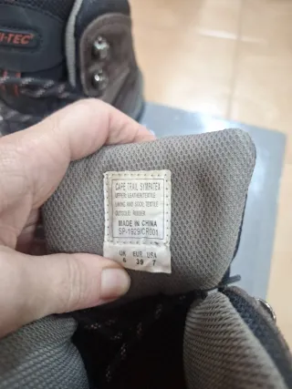 Botas de senderismo Hi-Tec Marrón y Negro talla 39