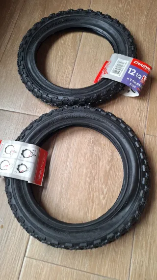 2 Cubiertas Chaoyang Kids 12 1/2 Bici