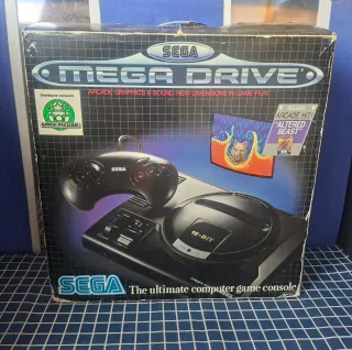 MEGADRIVE 1 ORIGINAL CAJA OFICIAL COMPLETA