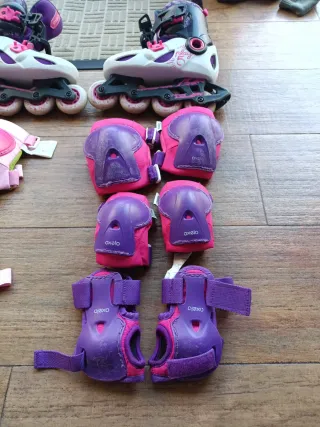 Patines Oxelo Play 5 Talla 30-33 se regalan protec