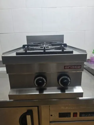 Cocina de gas industrial Arisco 2 fuegos