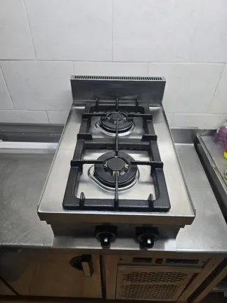 Cocina de gas industrial Arisco 2 fuegos