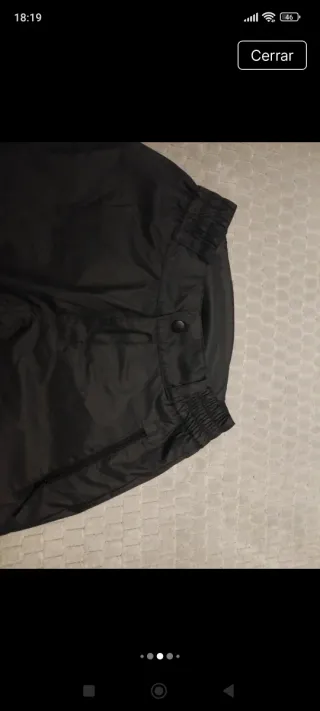 Pantalones de nieve negros