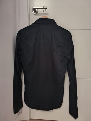 Camisa Zara Negra Talla S