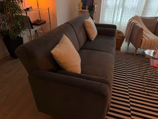 Sofá Cama Pana Gris