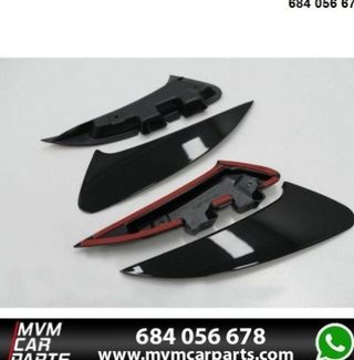 Aletines de paragolpes trasero para Mercedes CLA C