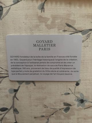 Tarjetero Goyard Negro