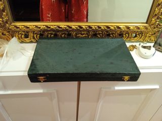 JUEGO POSTRE PLATA Y ORO