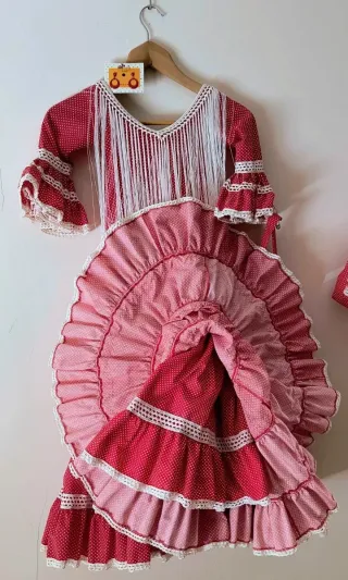 Flamenca niña 3/4 y 5/6 años (1 o los dos juntos)