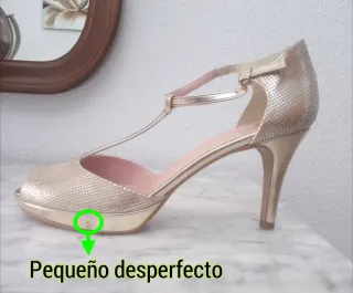 Zapatos de fiesta MayFran platino