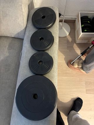 Pesas de gimnasio (discos)
