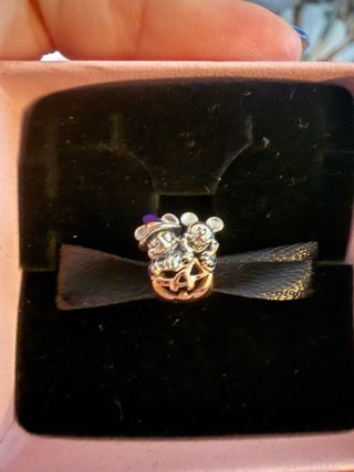 Charm Pandora Mickey Minnie Halloween Calabaza