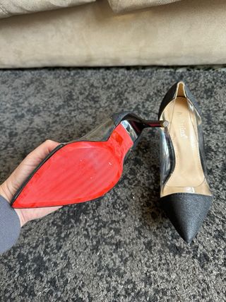 Zapatos de tacón negros