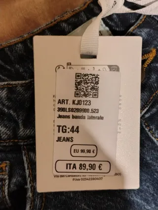 Jeans palazzo a gamba larga donna SUSY MIX