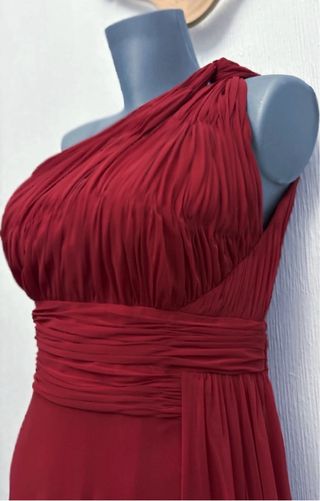 Vestido Largo Fiesta Rojo