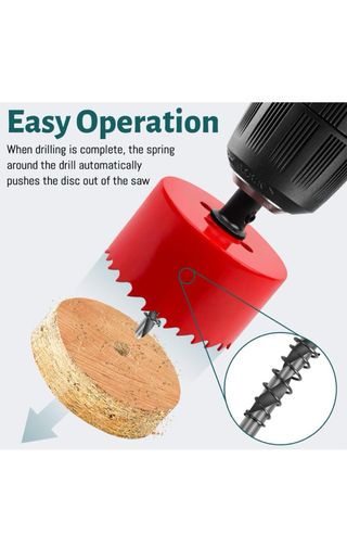 Tazza per trapano BI-METAL Ø155MM