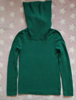 Jersey Gap Verde Cuello Vuelto Talla S