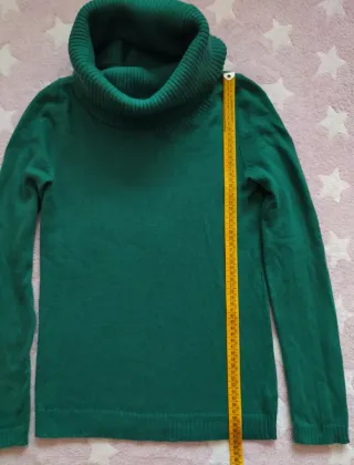 Jersey Gap Verde Cuello Vuelto Talla S