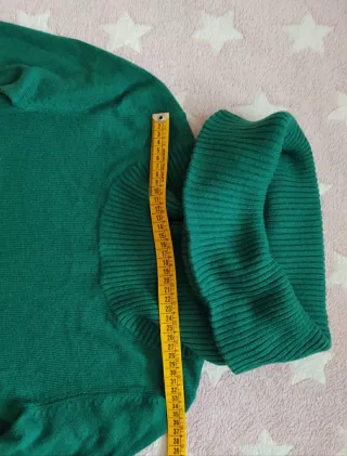 Jersey Gap Verde Cuello Vuelto Talla S