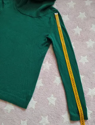 Jersey Gap Verde Cuello Vuelto Talla S