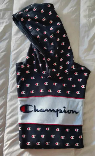 Felpa Champion logo all-over Tg XL / 13-14 yrs.