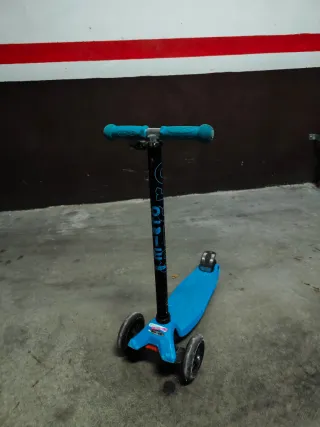 Patinete 3 ruedas Micro azul
