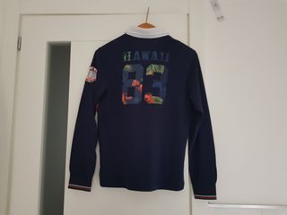 Polo blu Original Marines 12 anni