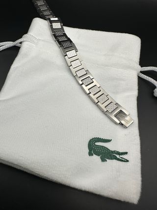 Pulsera Lacoste Plata