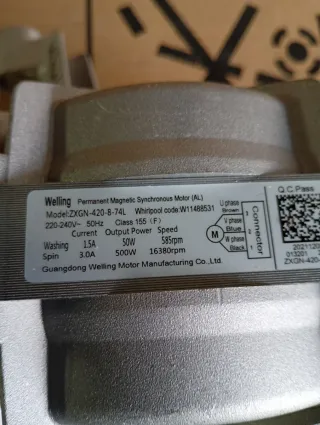 Motor lavadora Whirlpool inverter