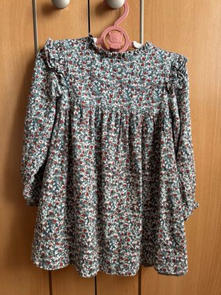 Vestido Gocco niña 24-36 meses estampado