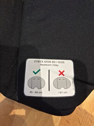 Silla Coche Cybex Aton B2 Isofix + Reductor