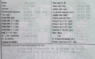 Caravana Roller Class 495 KL2